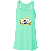 Leo Flowy Racerback Tank