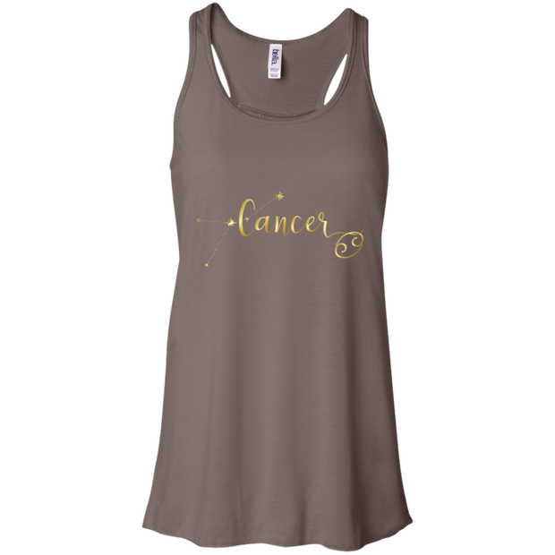 Cancer Flowy Racerback Tank