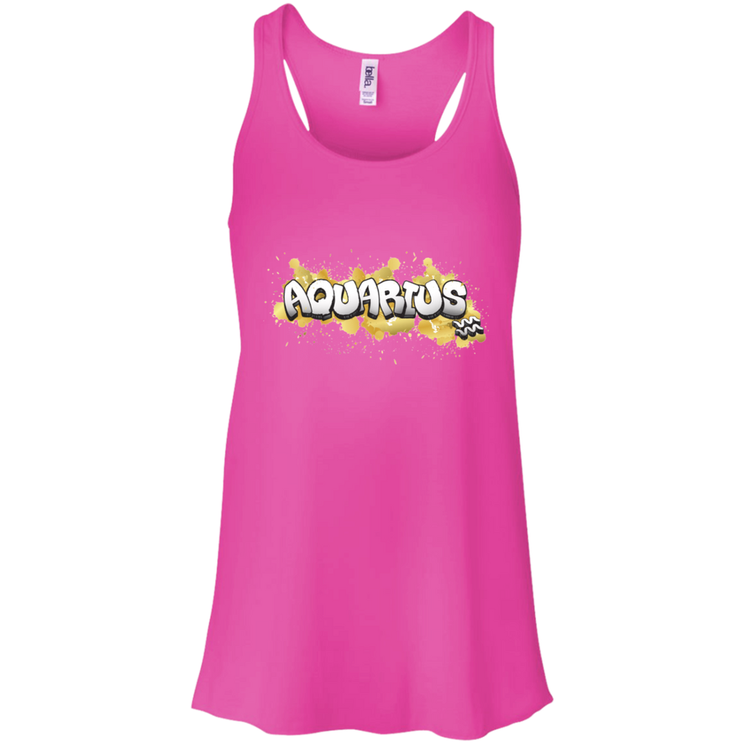 Aquarius Flowy Racerback Tank