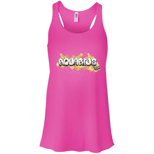 Aquarius Flowy Racerback Tank