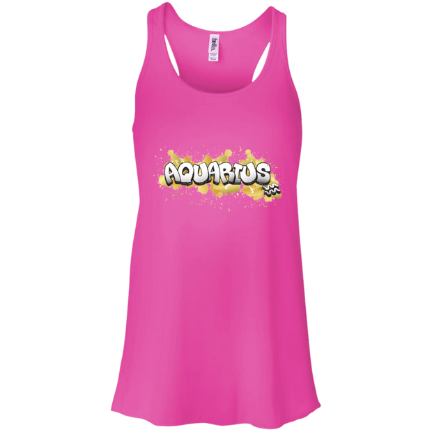 Aquarius Flowy Racerback Tank