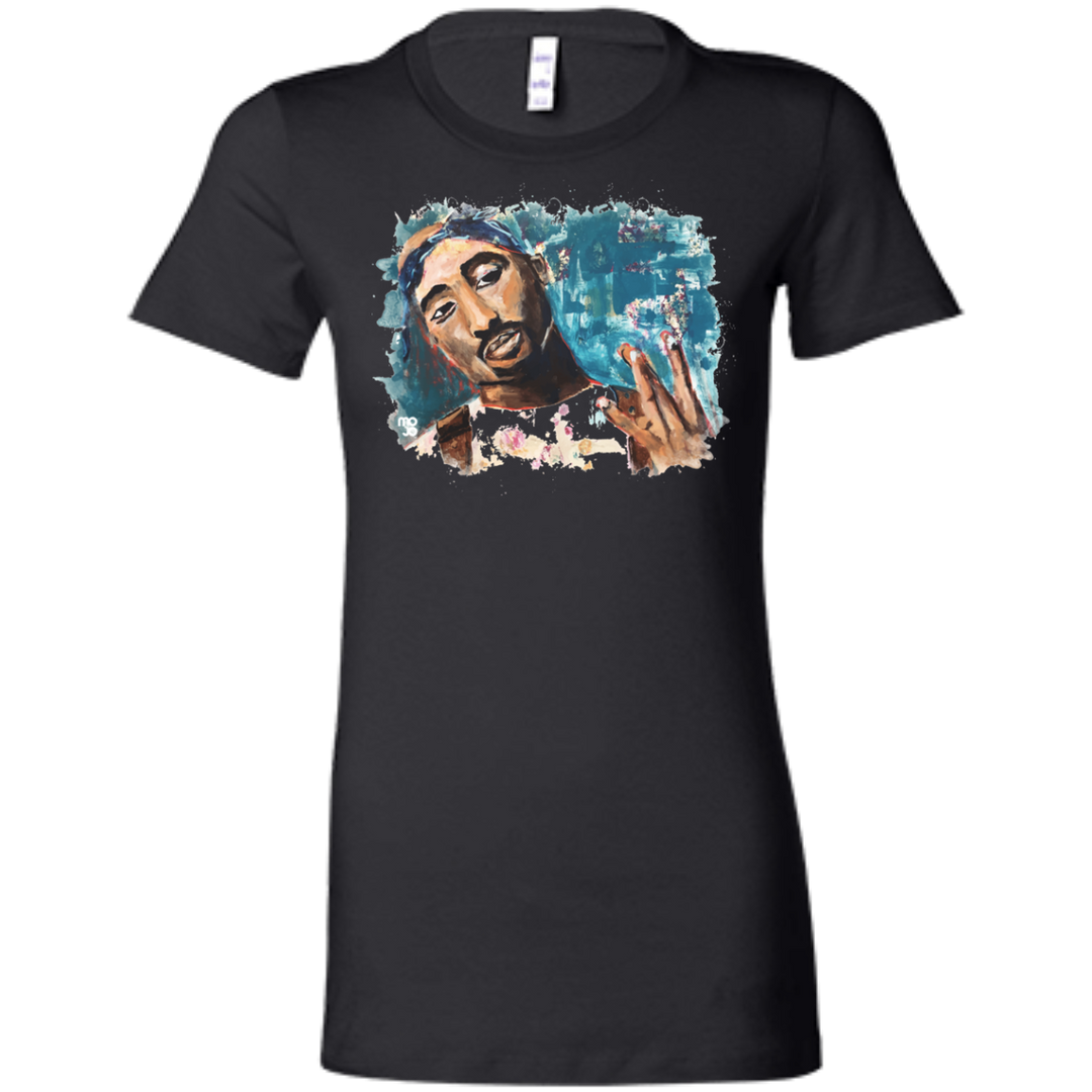 Tupac Ladies' T-Shirt