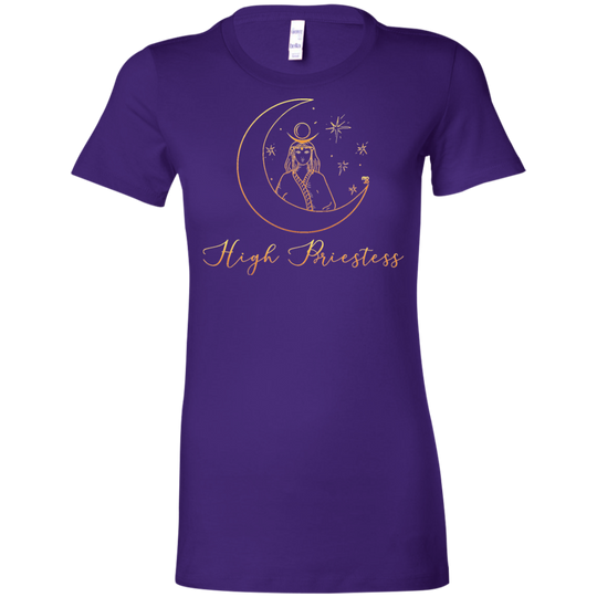 High Priestess Ladies' Tarot T-Shirt