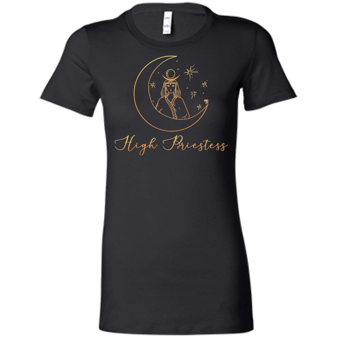 High Priestess Ladies' Tarot T-Shirt
