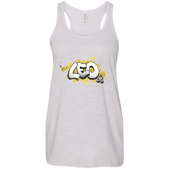 Leo Flowy Racerback Tank