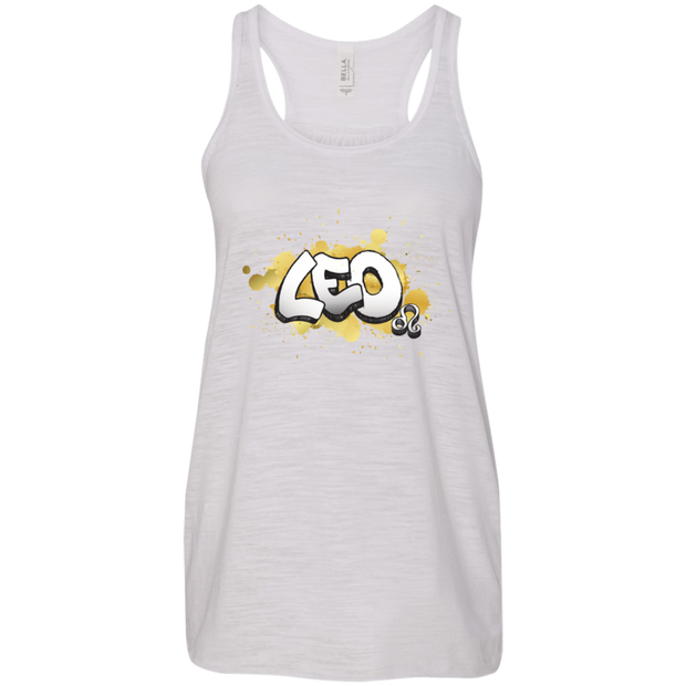 Leo Flowy Racerback Tank