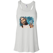 Tupac Flowy Racerback Tank