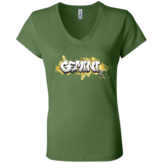 Gemini Ladies' Astrology V-Neck T-Shirt