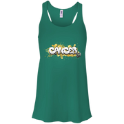 Cancer  Flowy Racerback Tank