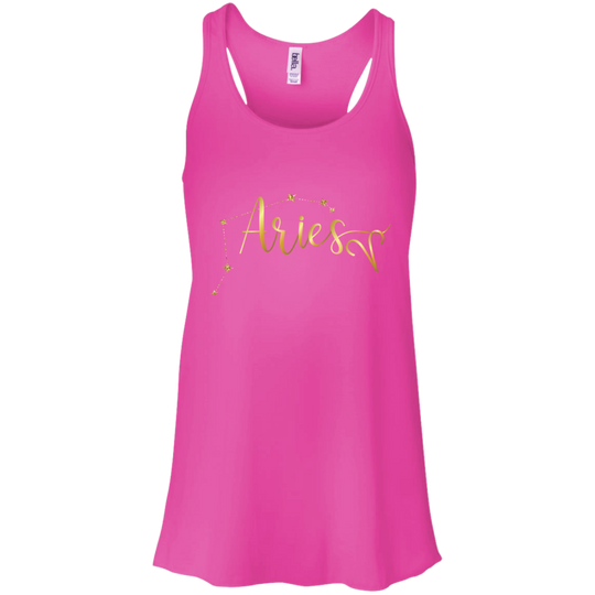 Aries  Flowy Racerback Tank
