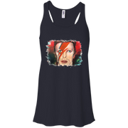 David Bowie Flowy Racerback Tank