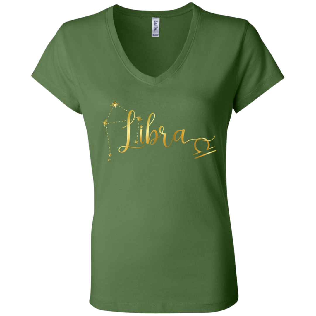 Libra Ladies' Astrology V-Neck T-Shirt
