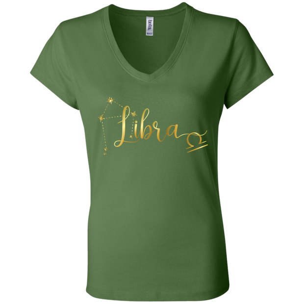 Libra Ladies' Astrology V-Neck T-Shirt