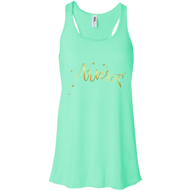 Aries  Flowy Racerback Tank