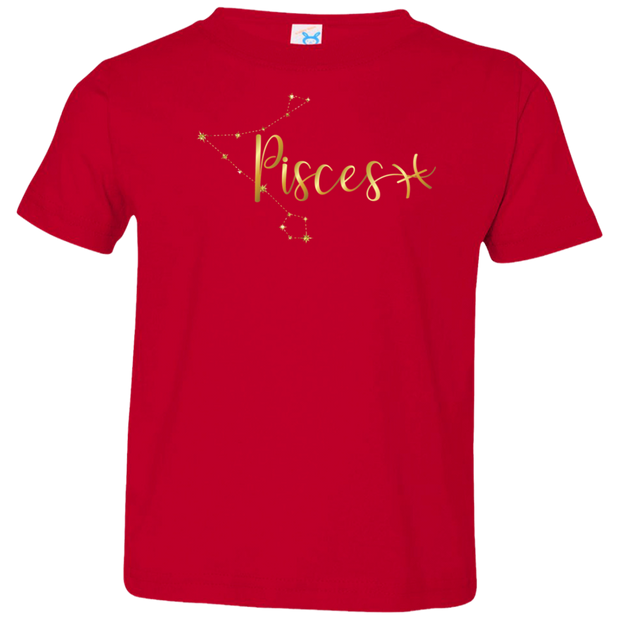 Pisces Toddler Jersey T-Shirt