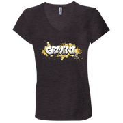 Gemini Ladies' Astrology V-Neck T-Shirt