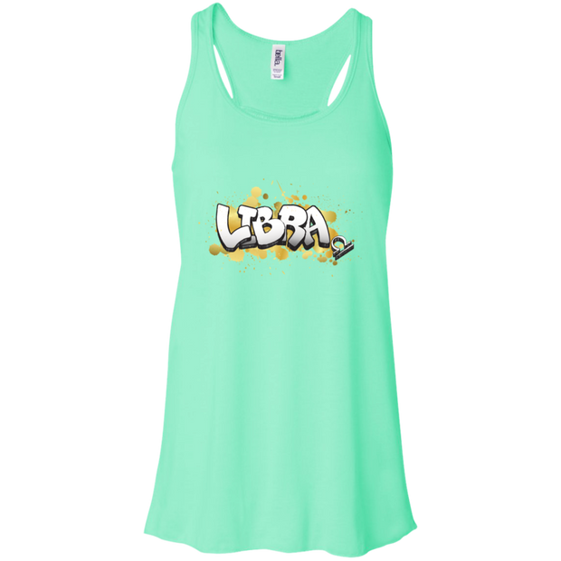 Libra  Flowy Racerback Tank