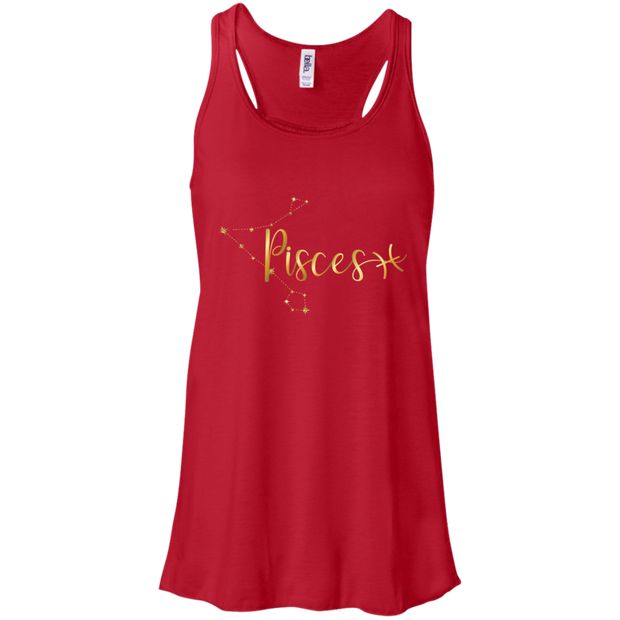 Pisces Flowy Racerback Tank