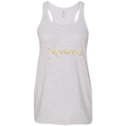 Aquarius  Flowy Racerback Tank