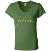 Capricorn Ladies' Astrology V-Neck T-Shirt