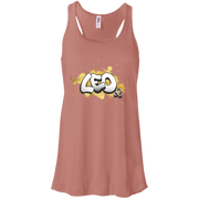 Leo Flowy Racerback Tank