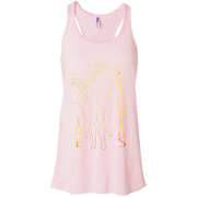 The Lovers Flowy Racerback Tank
