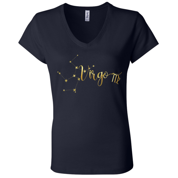 Virgo Ladies' Astrology V-Neck T-Shirt