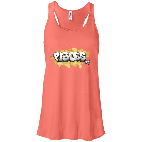Pisces Flowy Racerback Tank