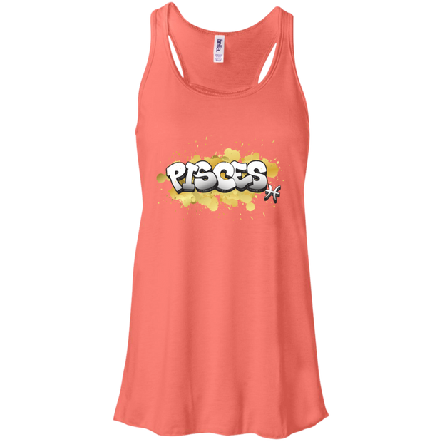 Pisces Flowy Racerback Tank