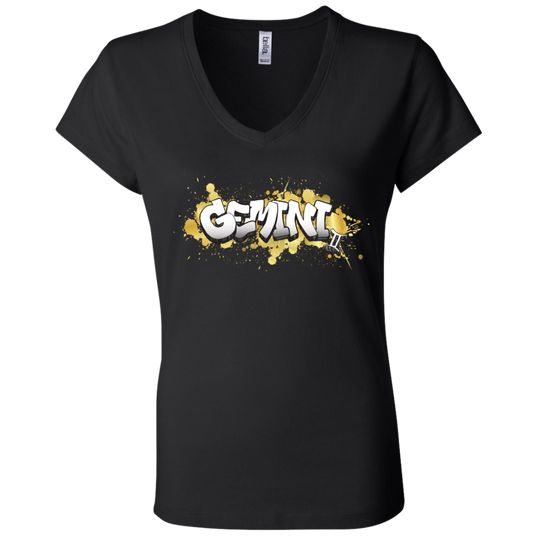 Gemini Ladies' Astrology V-Neck T-Shirt