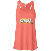 Cancer  Flowy Racerback Tank