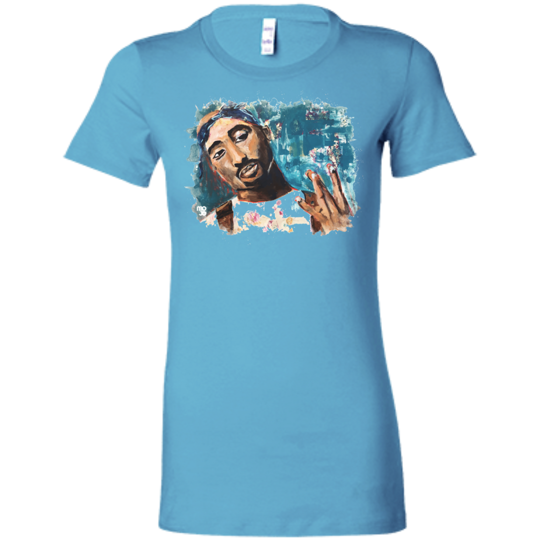 Tupac Ladies' T-Shirt