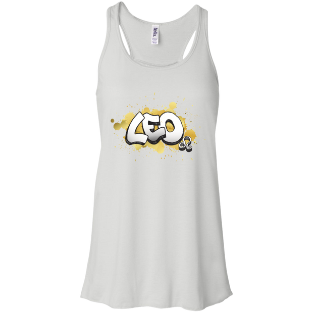 Leo Flowy Racerback Tank