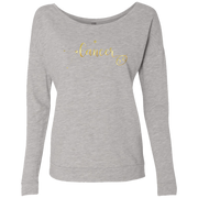 Cancer French Terry Scoop