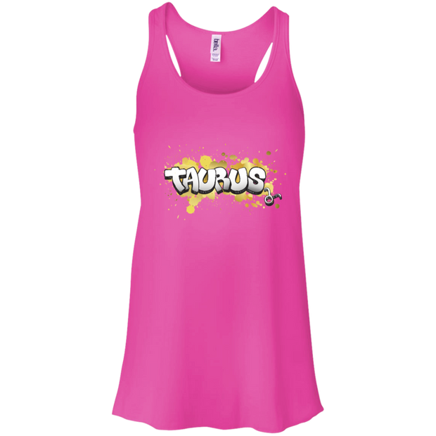 Taurus Flowy Racerback Tank