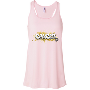 Cancer  Flowy Racerback Tank