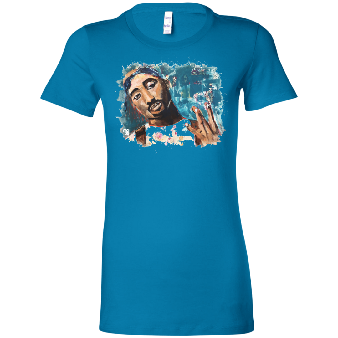 Tupac Ladies' T-Shirt