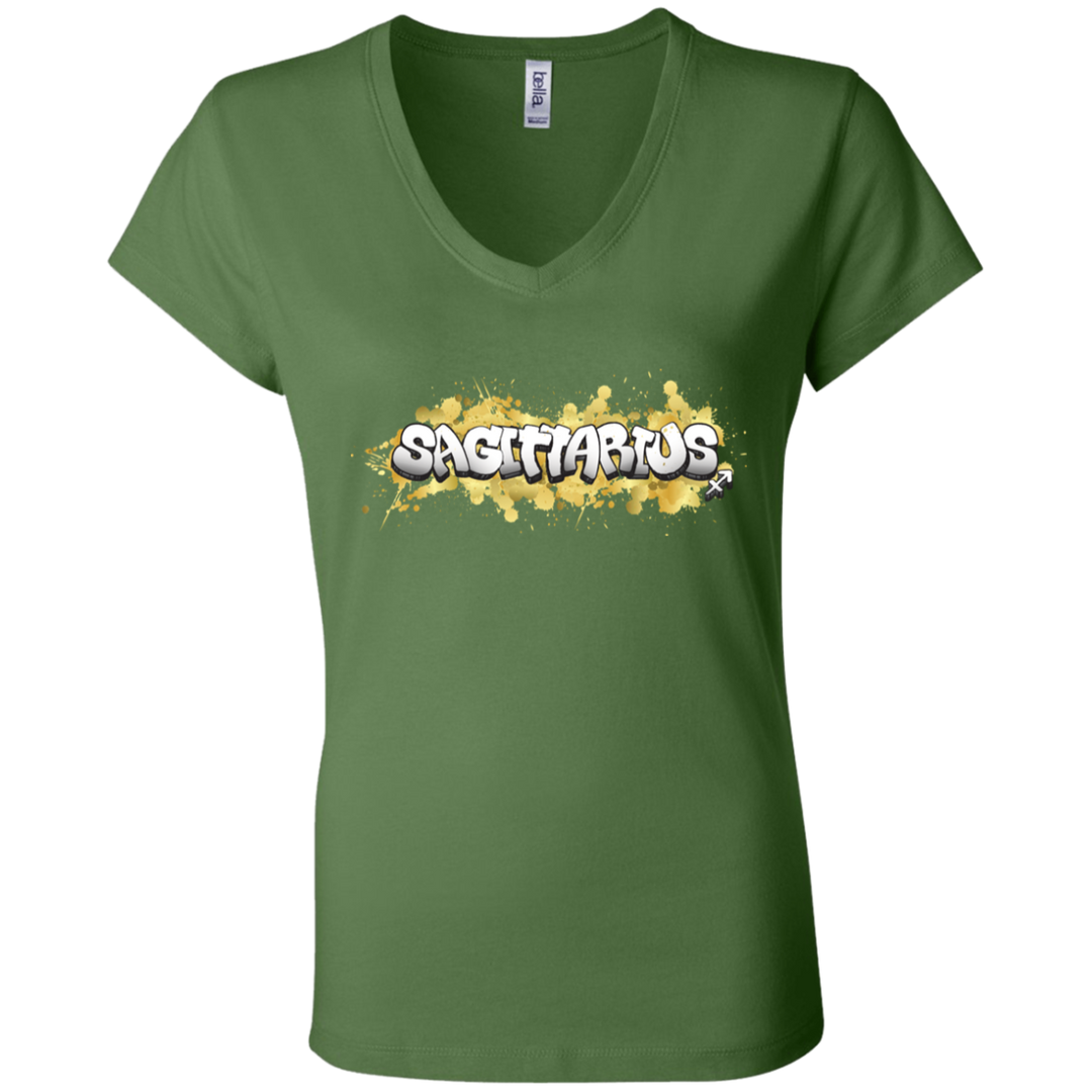 Sagittarius Ladies' Astrology V-Neck T-Shirt