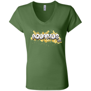 Aquarius Ladies' Astrology V-Neck T-Shirt