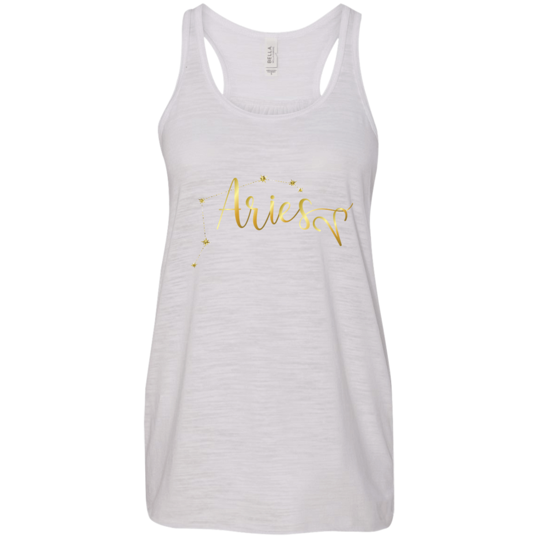 Aries  Flowy Racerback Tank