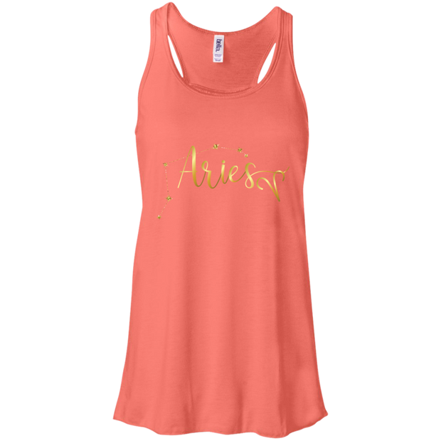 Aries  Flowy Racerback Tank