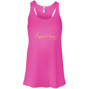 Aquarius  Flowy Racerback Tank