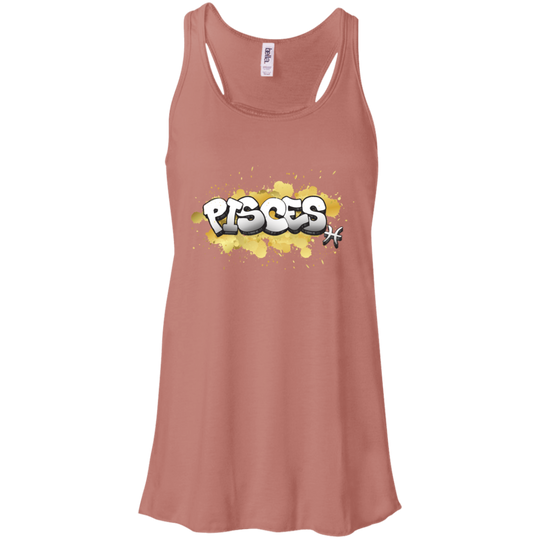 Pisces Flowy Racerback Tank
