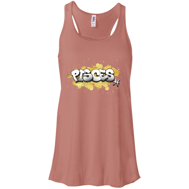 Pisces Flowy Racerback Tank