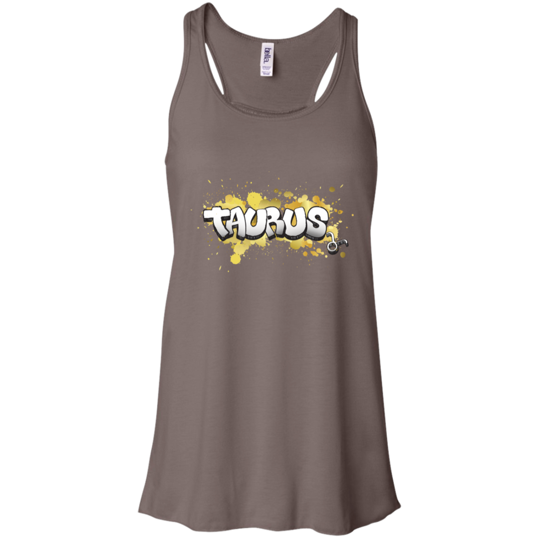 Taurus  Flowy Racerback Tank