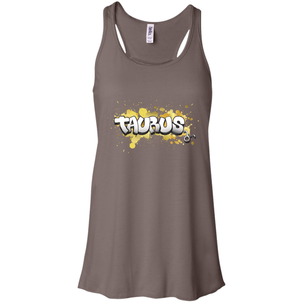Taurus  Flowy Racerback Tank