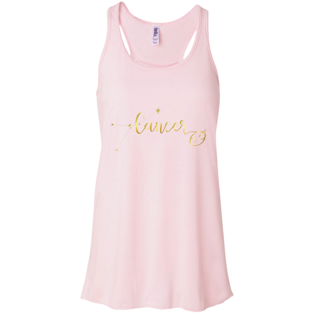 Cancer Flowy Racerback Tank