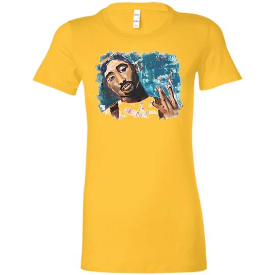 Tupac Ladies' T-Shirt