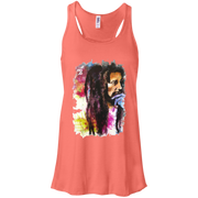 Bob Marley Flowy Racerback Tank