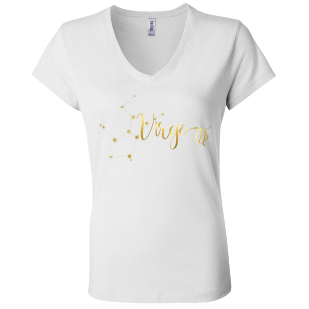 Virgo Ladies' Astrology V-Neck T-Shirt